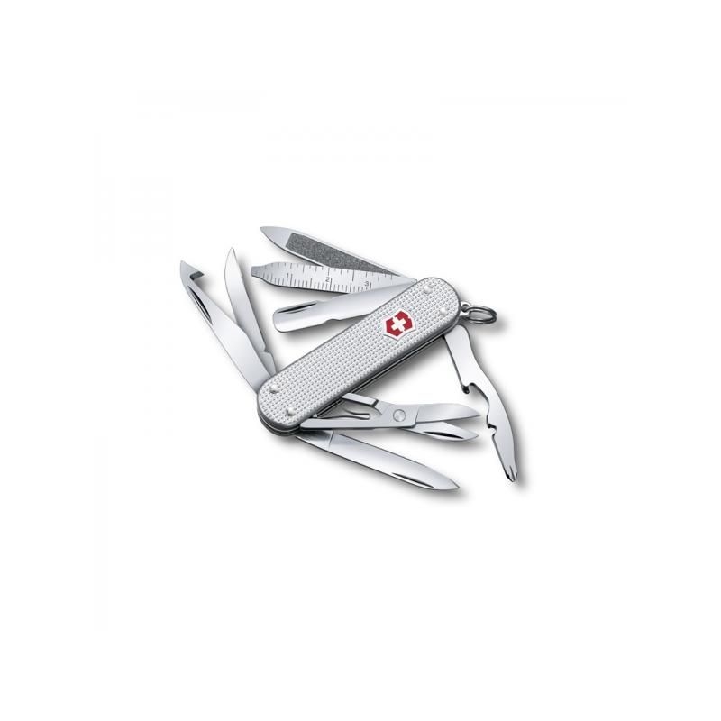 Kapesní nůž Victorinox MiniChamp - 14 funkcí hliníkový stříbrný