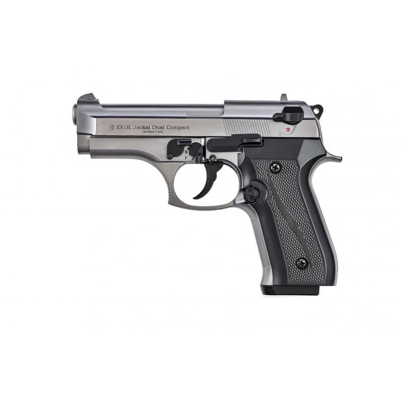 Obranná plynová pistole EKOL Jackal Dual Compact Fume 9 mm
