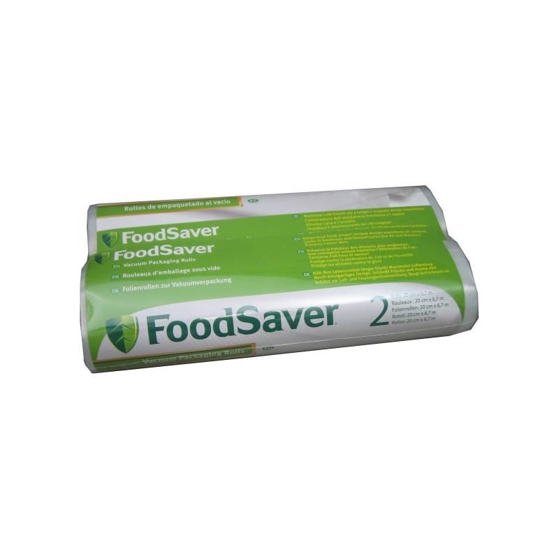 Sada fólií pro vakuové baličky potravin FoodSaver 2x rolka 6,7m x 20cm